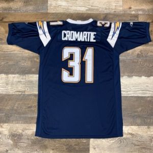 NFL Football San Diego Chargers Antonio Cromartie #31 Jersey Sz: 56 Reebok